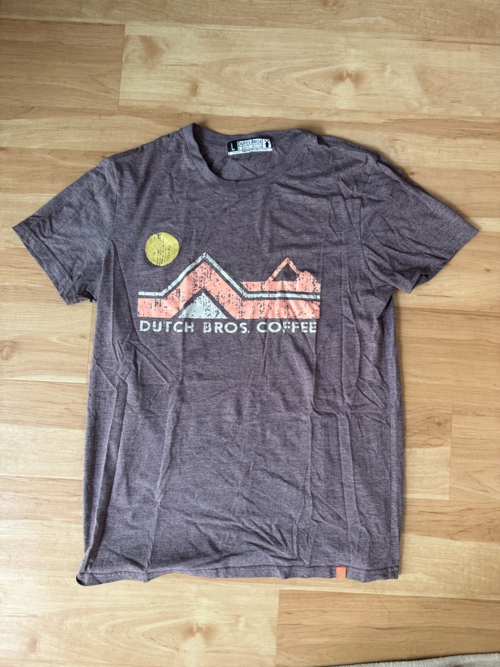 Dutch Bros Purple Short Sleeve Logo Tee